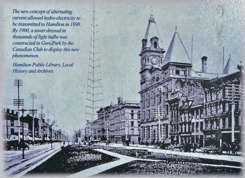 Hamilton: the Electric City marker photo detail. Click for full size. Hamilton: the Electric City marker photo detail image. Click for full size.
