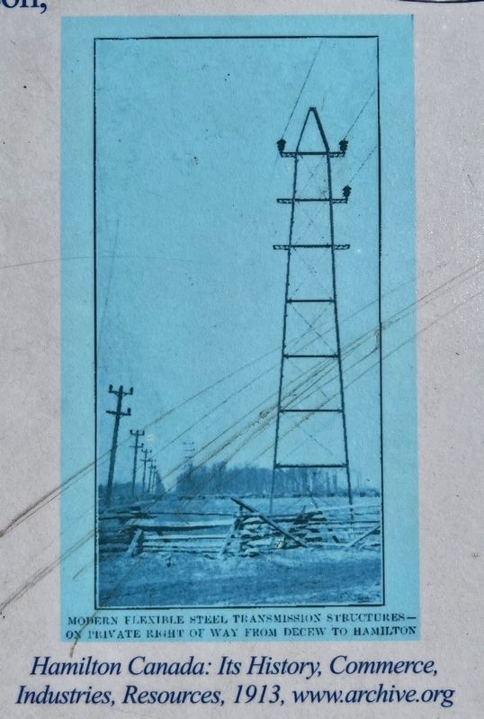 Hamilton: the Electric City marker photo detail. Click for full size. Hamilton: the Electric City marker photo detail image. Click for full size.