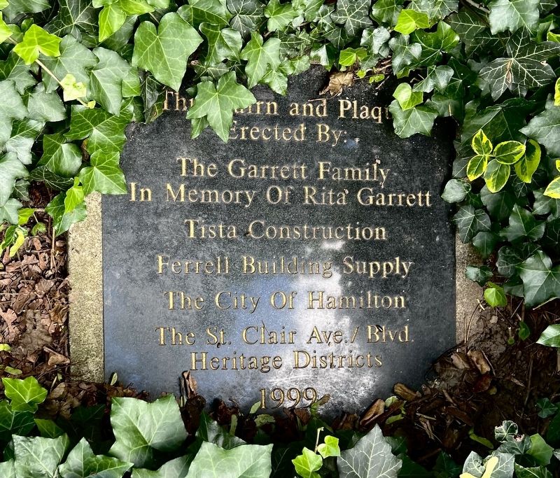Dedication plaque for the St. Clair Conservation District Marker. Click for full size. Dedication plaque for the St. Clair Conservation District Marker image. Click for full size.