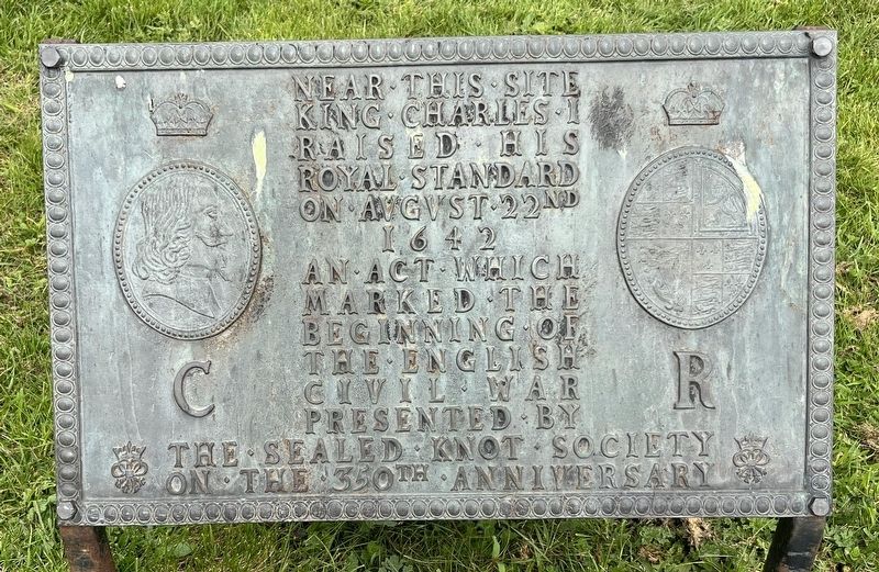 Nottingham Castle Marker. Click for full size. Nottingham Castle Marker image. Click for full size.
