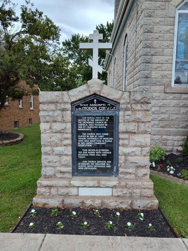 Holy Assumption Orthodox Church Marker image. Click for full size.