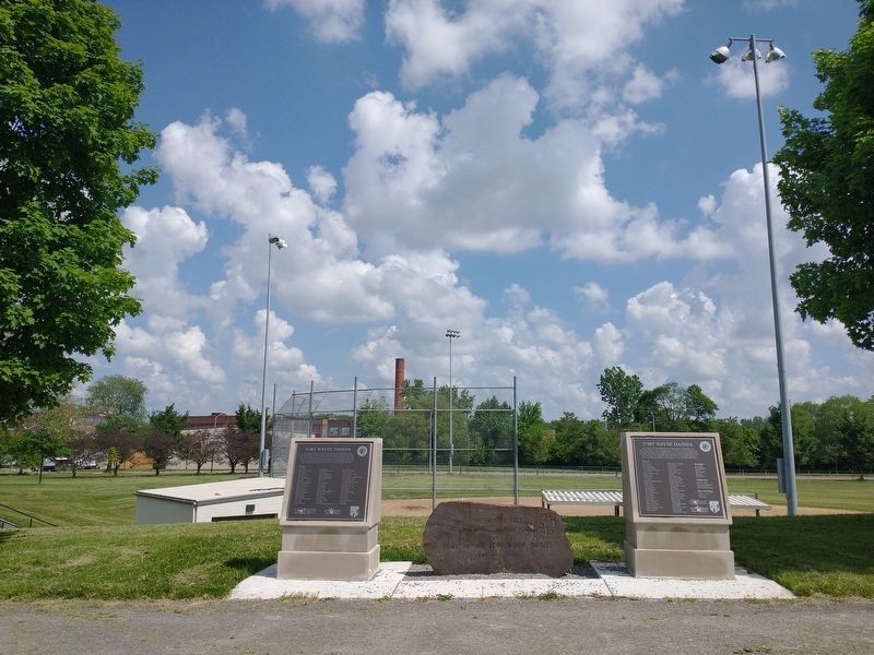 Fort Wayne Daisies Marker image. Click for full size.