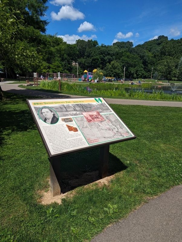 O'Hara Township Community Park - James Ross Marker. Click for full size. O'Hara Township Community Park - James Ross Marker image. Click for full size.