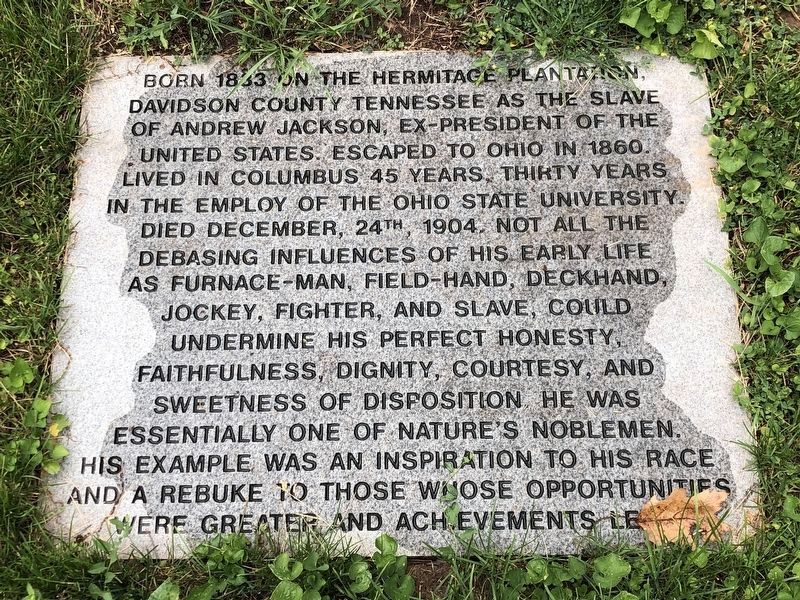Washington Townsend Marker. Click for full size. Washington Townsend Marker image. Click for full size.