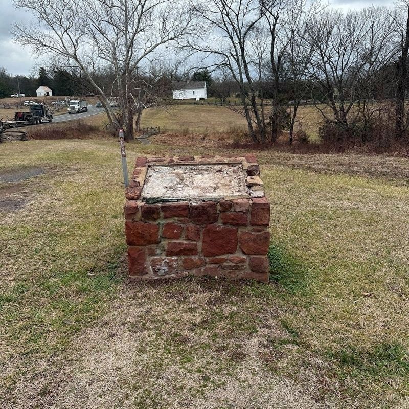 Groveton Marker Stolen! image. Click for full size.