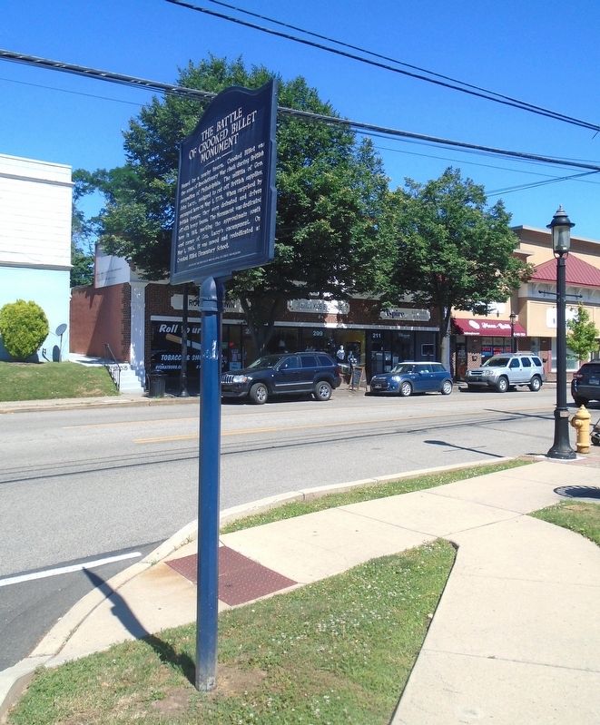 The Battle of Crooked Billet Monument Marker image. Click for full size.