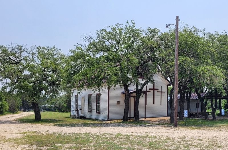 The Pony Creek Baptist Church image. Click for full size.