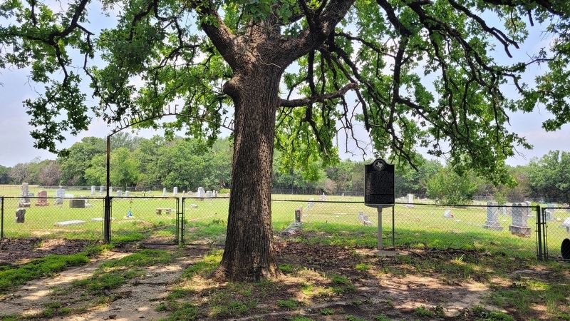 The Johnsville Cemetery and Marker image. Click for full size.