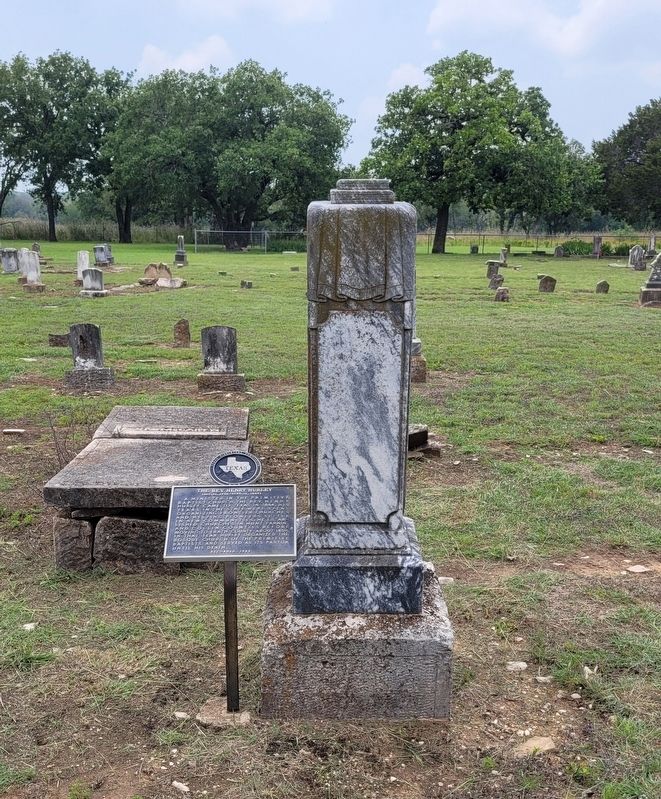 The Rev. Henry Hurley Gravestone and Marker image. Click for full size.