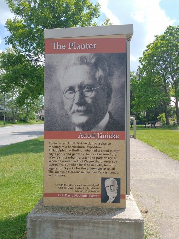 Fort Wayne�s Nationally Celebrated Park & Boulevard System Marker image. Click for full size.