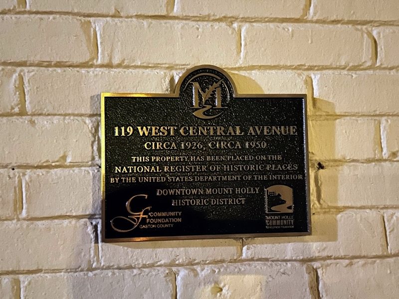 119 West Central Avenue Marker. Click for full size. 119 West Central Avenue Marker image. Click for full size.