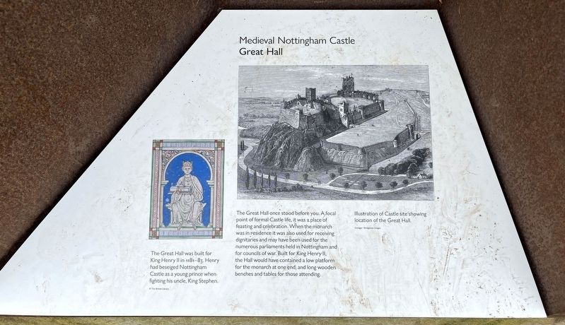 Great Hall Marker image. Click for full size.