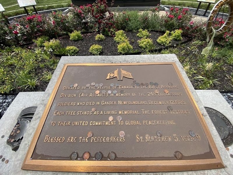 Blessed are the Peacemakers Marker. Click for full size. Blessed are the Peacemakers Marker image. Click for full size.