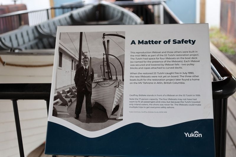 A Matter of Safety Marker. Click for full size. A Matter of Safety Marker image. Click for full size.
