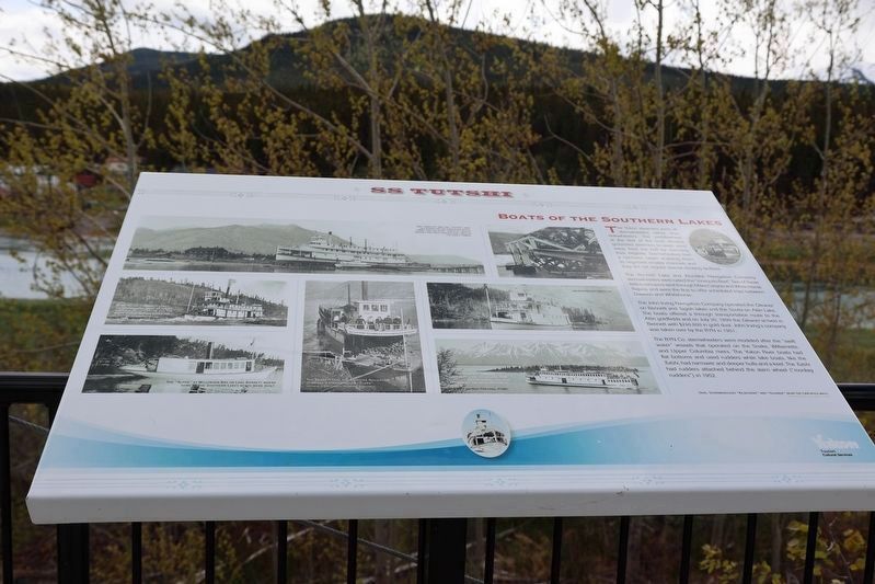 Boats of the Southern Lakes Marker image. Click for full size.