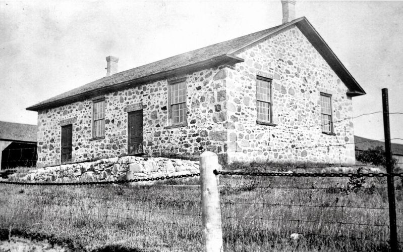 Detweiler Meetinghouse in 1919 image. Click for full size.