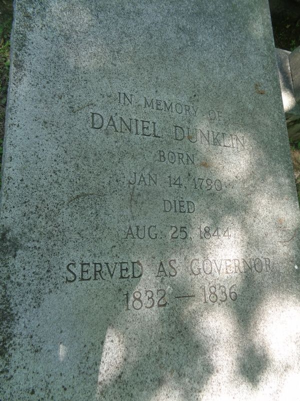Daniel Dunklin gravesite image. Click for full size.