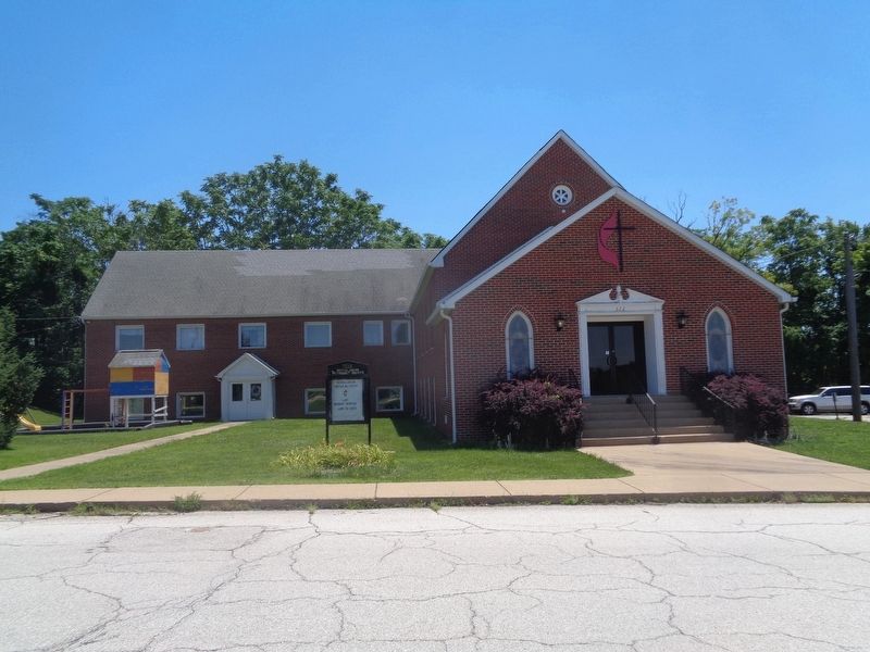 First Protestant Sermon West of the Mississippi River Marker image. Click for full size.