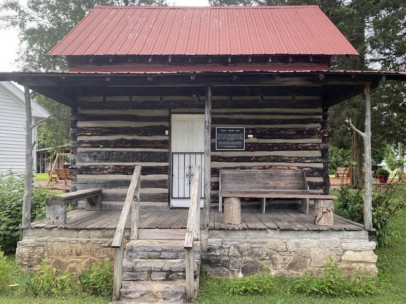 Hagar - George Cabin Marker. Click for full size. Hagar - George Cabin Marker image. Click for full size.