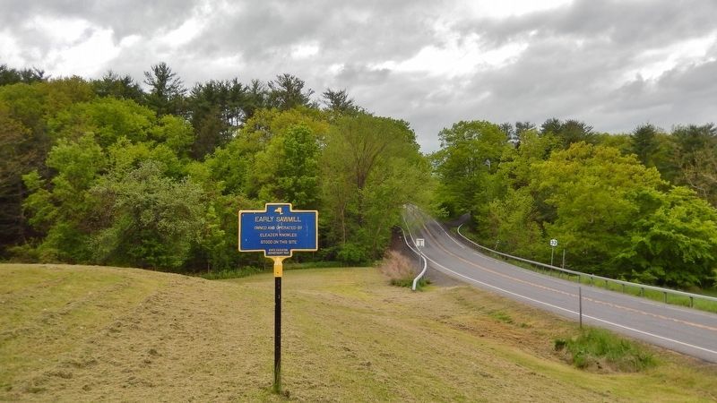 Early Sawmill Marker image. Click for full size.