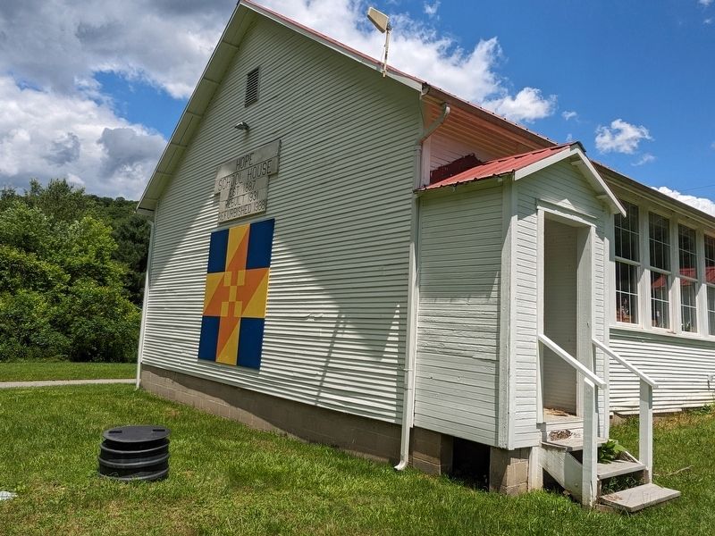 Hope Schoolhouse. Click for full size. Hope Schoolhouse image. Click for full size.