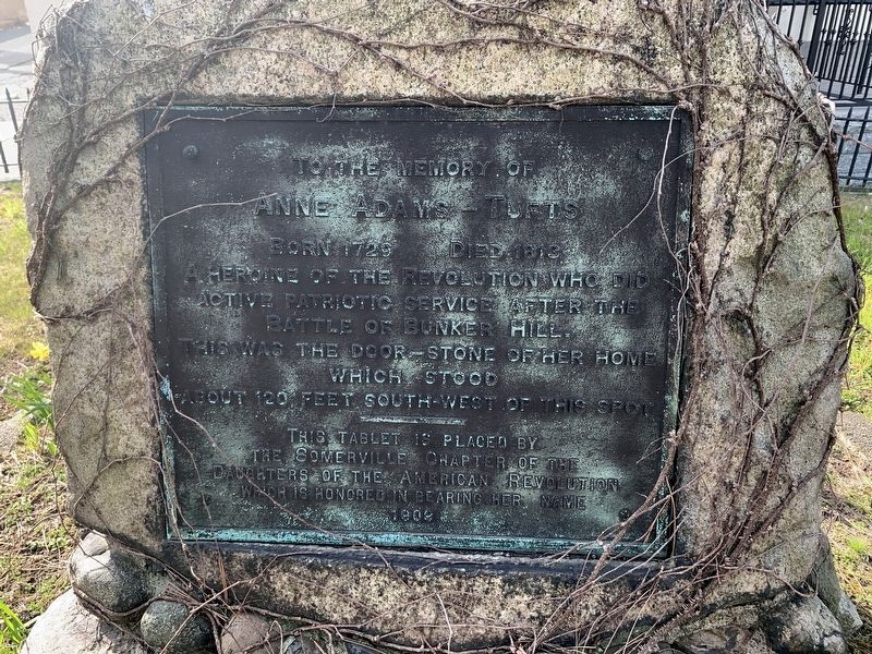 Anne Adams-Tufts Marker image. Click for full size.