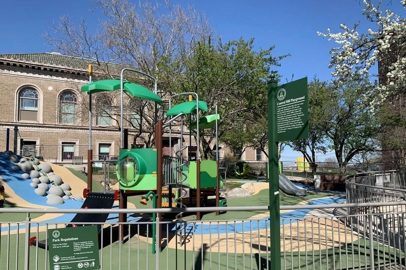 Central Hill Playground. Click for full size. Central Hill Playground image. Click for full size.