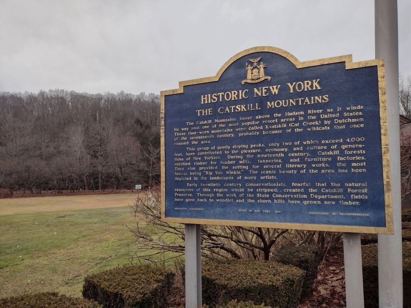 The Catskill Mountains Marker image. Click for full size.