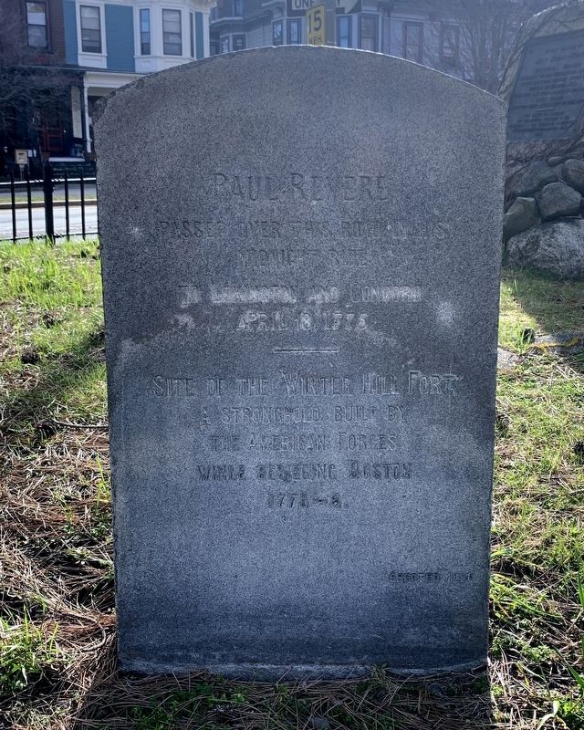 Paul Revere Marker image. Click for full size.