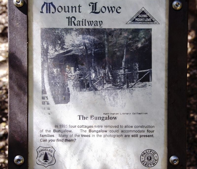 The Bungalow Marker. Click for full size. The Bungalow Marker image. Click for full size.