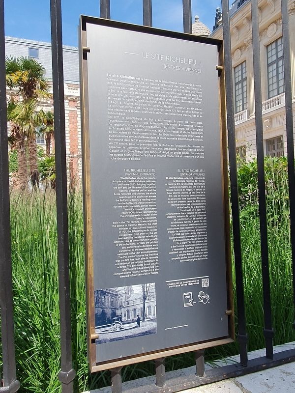 Le Site Richelieu Marker. Click for full size. Le Site Richelieu Marker image. Click for full size.