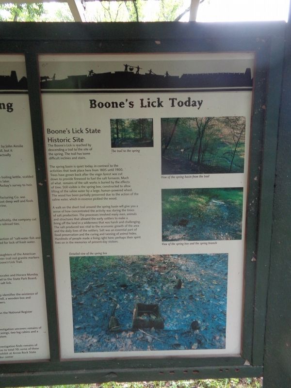 Boone's Lick Today Marker. Click for full size. Boone's Lick Today Marker image. Click for full size.