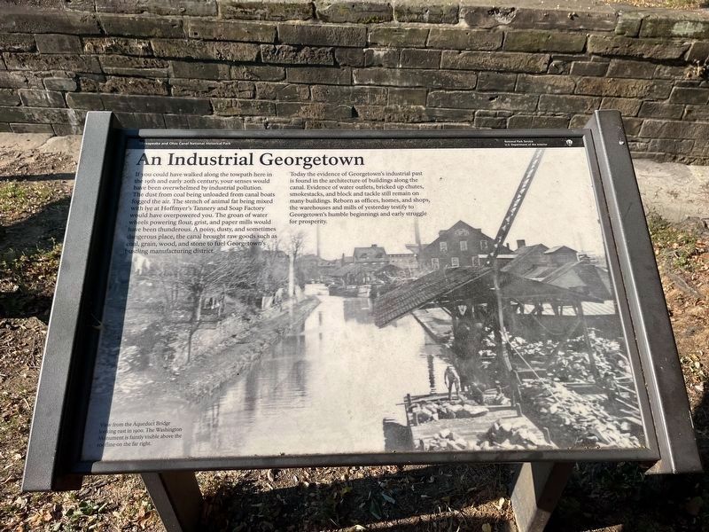 An Industrial Georgetown Marker. Click for full size. An Industrial Georgetown Marker image. Click for full size.