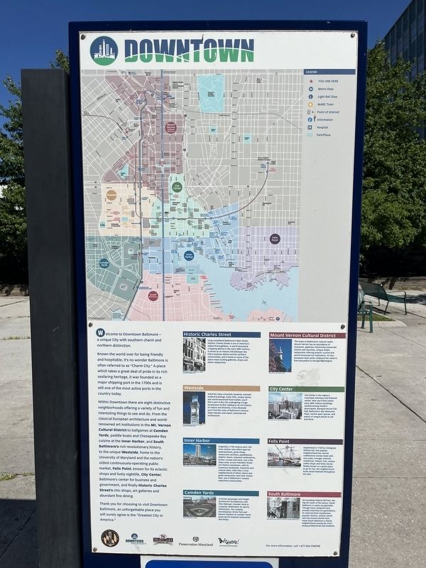 Downtown side of the marker image. Click for full size.