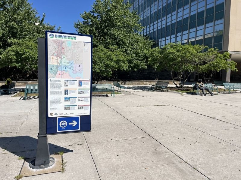 Mount Vernon Cultural District / Downtown Marker image. Click for full size.