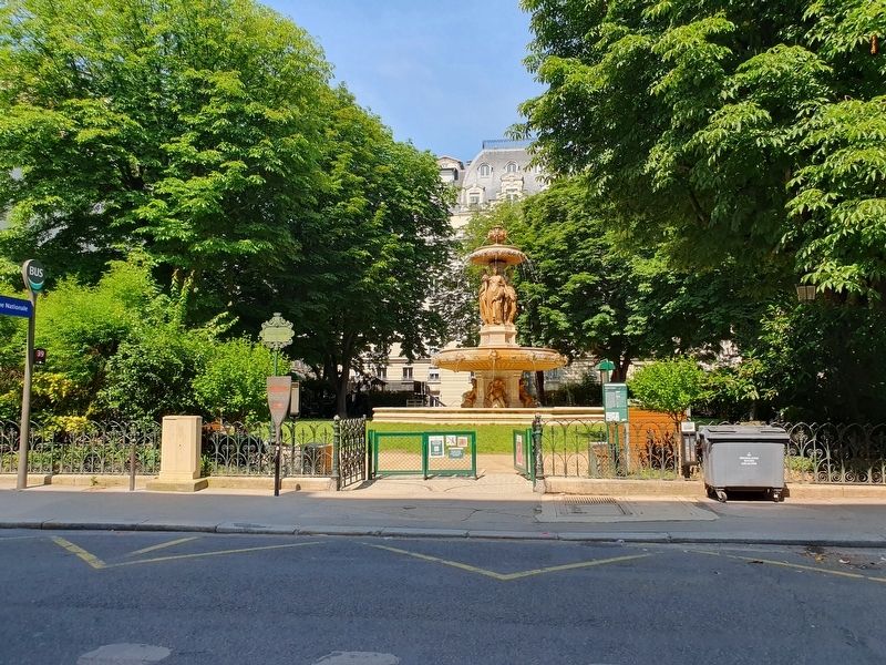 L'Opera de la rue de Richelieu Marker at Square Louvois. Click for full size. L'Opera de la rue de Richelieu Marker at Square Louvois image. Click for full size.