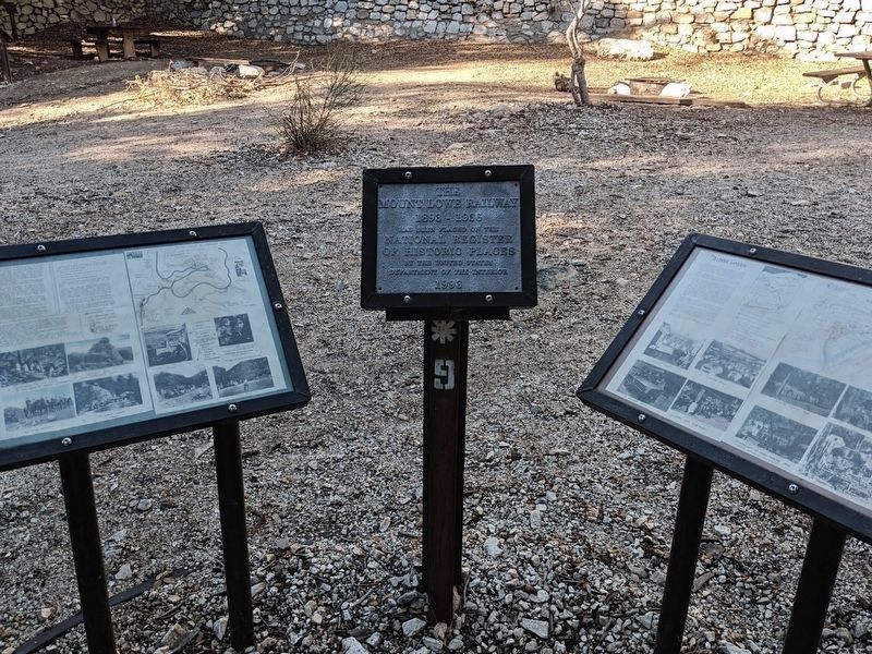 Alpine Tavern Marker, at right. Click for full size. Alpine Tavern Marker, at right image. Click for full size.
