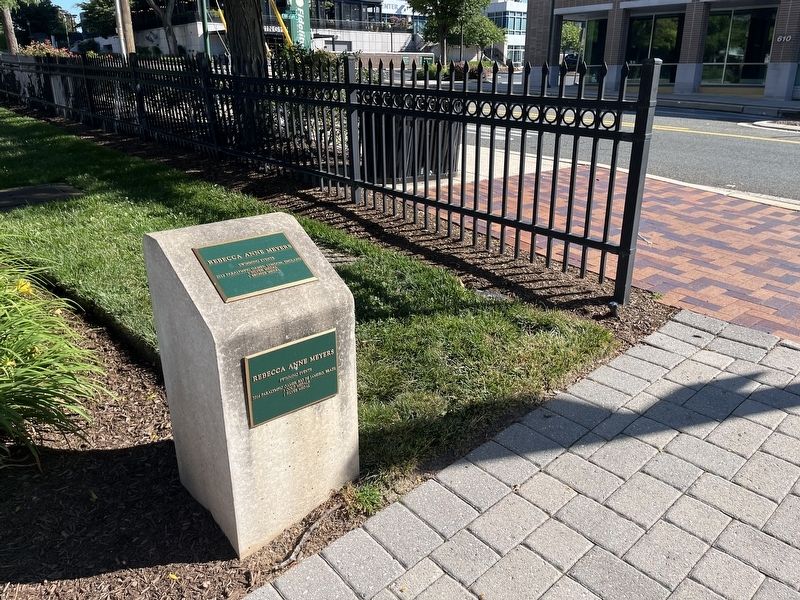 Rebecca Anne Meyers plaques image. Click for full size.