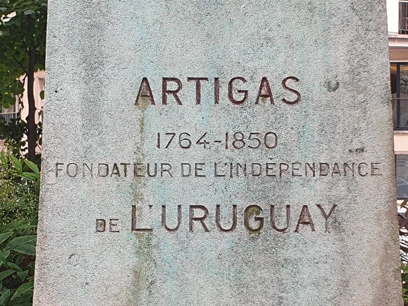 Artigas Marker. Click for full size. Artigas Marker image. Click for full size.
