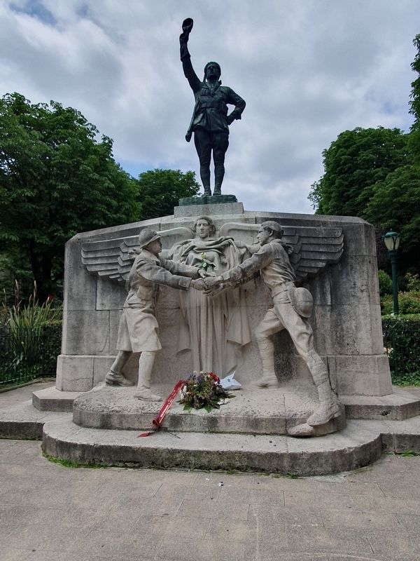 American World War I Volunteers Memorial. Click for full size. American World War I Volunteers Memorial image. Click for full size.