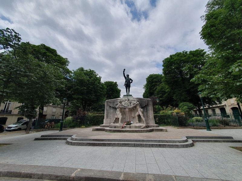 American World War I Volunteers Memorial. Click for full size. American World War I Volunteers Memorial image. Click for full size.