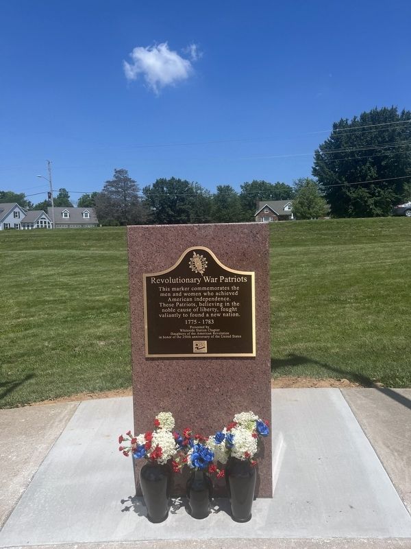 Revolutionary War Patriots Marker. Click for full size. Revolutionary War Patriots Marker image. Click for full size.
