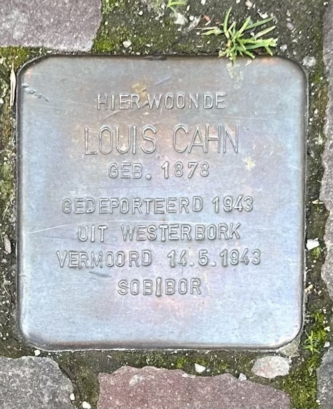 Louis Cahn Marker. Click for full size. Louis Cahn Marker image. Click for full size.