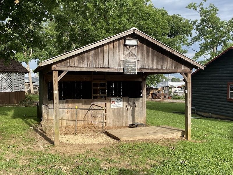 Petting Barn Marker image. Click for full size.