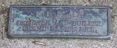 F.D. Black. Click for full size. F.D. Black image. Click for full size.