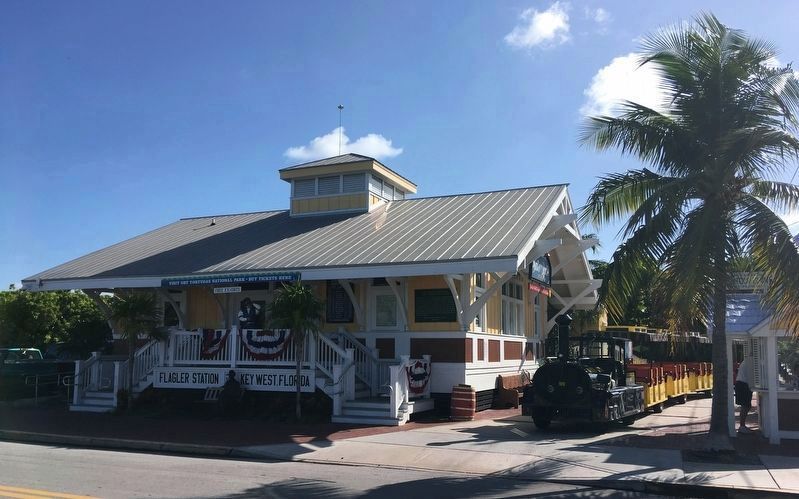 Flagler Station, Key West, Florida. Click for full size. Flagler Station, Key West, Florida image. Click for full size.