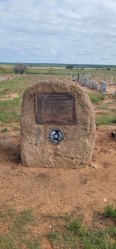 Redmud Cemetery Marker image. Click for full size.
