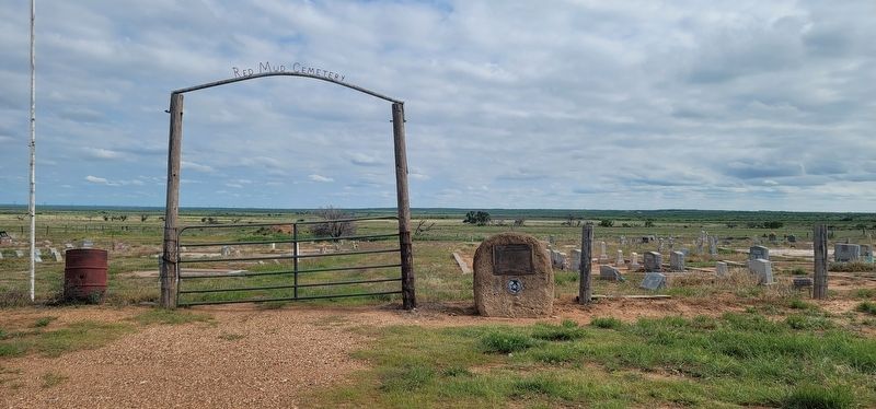 Redmud Cemetery Marker image. Click for full size.
