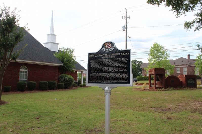 First Congregational Christian Church Marker image. Click for full size.