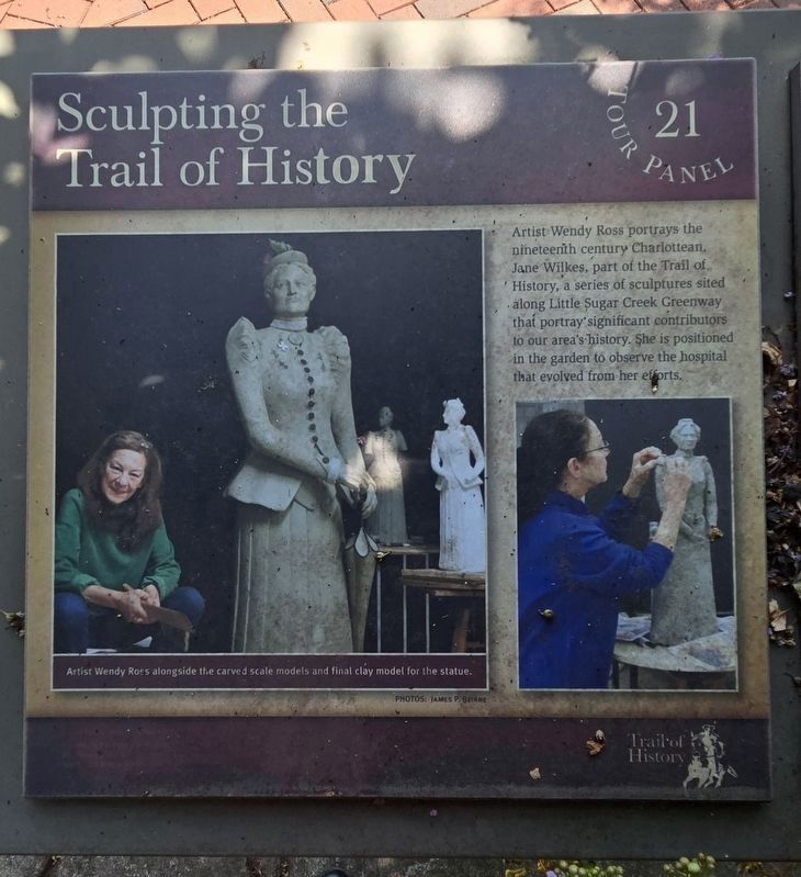 Sculpting the Trail of History. Click for full size. Sculpting the Trail of History image. Click for full size.